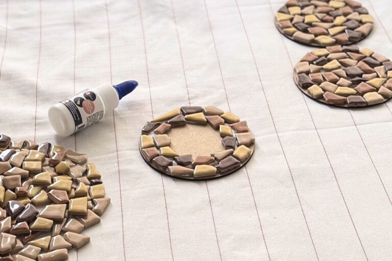 DIY Pakket mozaïek onderzetters maken